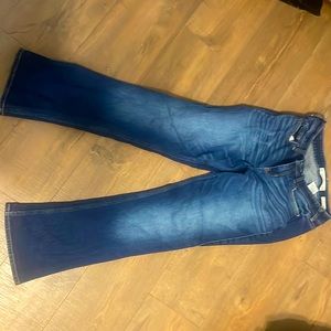 Hollister low rise boot cut jeans